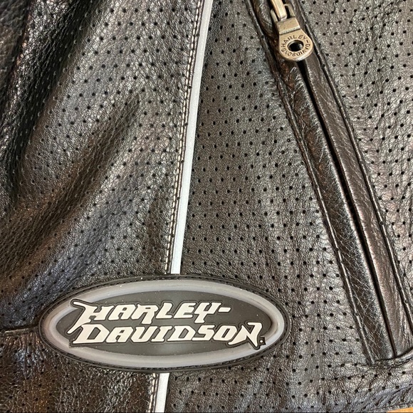 Harley-Davidson Perforated Leather Jacket - Picture 7 of 10